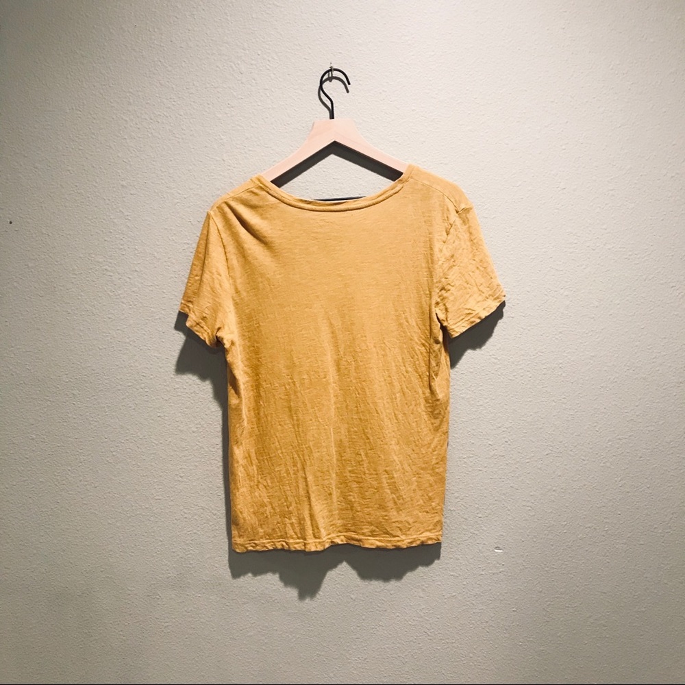 Yellow Universal Thread V-Neck - Picture 2 of 3